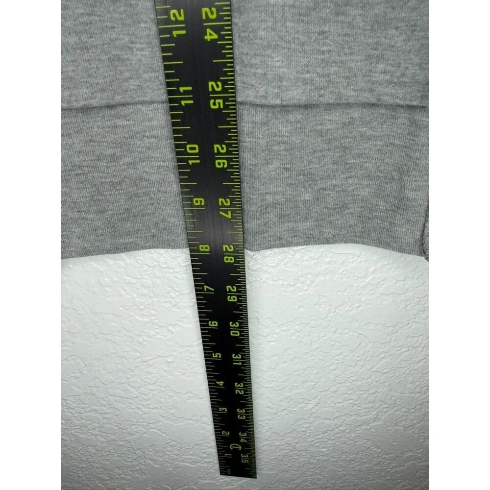 Alo Women's Small Long Sleeve Yoga Shirt Heather Grey 475